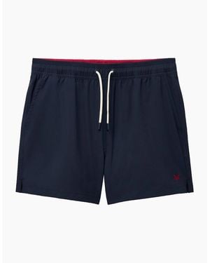Crew Plain Swim Shorts - Blue