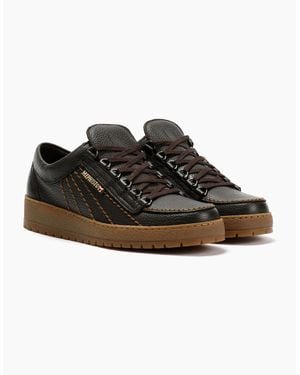 Mephisto Oregon 1351 Leather Dark Shoes - Black
