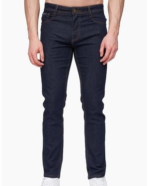 Henleys Mayhen Slim Fit Jeans Raw - Blue