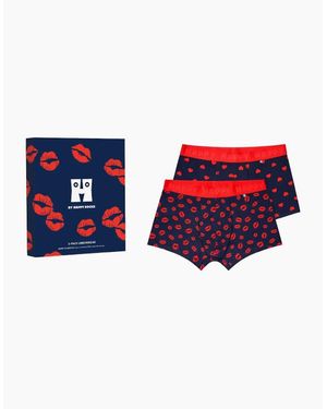 Happy Socks 2-Pack Love Gift Set - Red