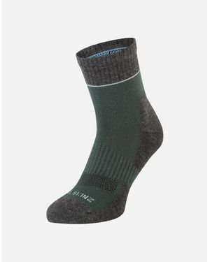 SealSkinz Morston Solo Quickdry Ankle Length Socks - Grey