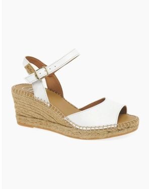 Toni Pons Sia-P Wedge Heel Espadrille Sandals - Metallic