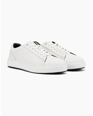 Ben Sherman Ace Cupsole Leather Trainers - White