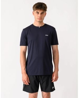 BOSS Boss Toc Game T-Shirt - Blue