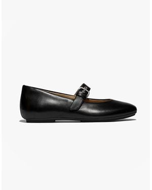 Fitflop Delicato Leather Mary Jane All - Black