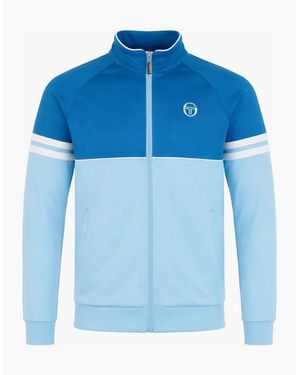 Sergio Tacchini Orion Track Top Jacket Mykonos/Baltic Sea/Gardenia - Blue