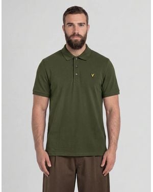Lyle & Scott Cotton Polo Shirt - Green