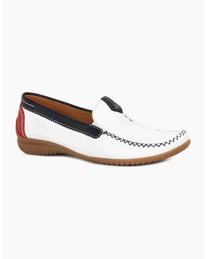 Gabor California Sporty Moccasins - White