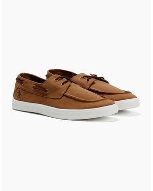 Original Penguin Penguin Sailor Canvas Tan Lace-Up Shoes - Brown