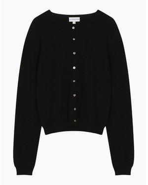 no emotions The Christy Cardigan - Black