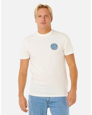 Rip Curl Rip Curl Streamline Pass Graphic Short Sleeve T-Shirt - White