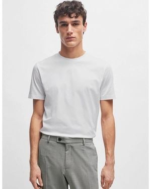 BOSS Hbb Thompson Tonal Logo T-Shirt - White