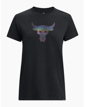 Under Armour Regular Fit Crew Neck Short Sleeve T-Shirt - Black