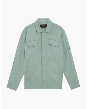 Lyle & Scott Lyle & Scott Multi Pocket Overshirt - Green
