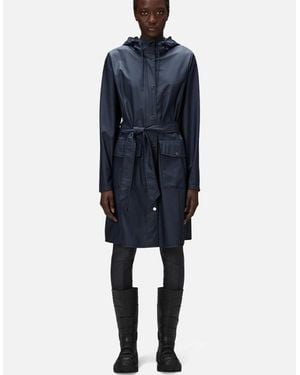 Rains Curve Jacket - Blue