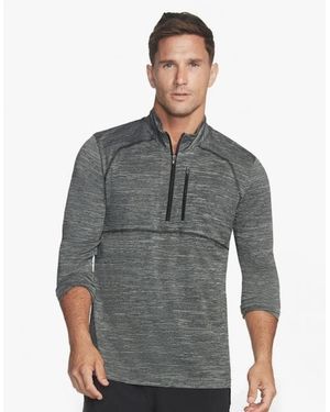 Skechers M2Lt96/Ltgy On The Road 1/4 Zip Top - Grey