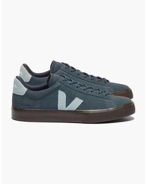 Veja Campo Suede Trainer Nautico/Steel/Eagle - Blue