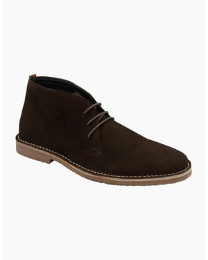 Frank Wright Edwin Desert Boots - Black