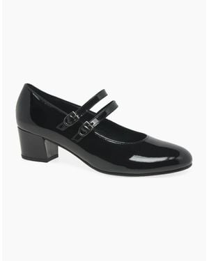 Gabor Belva Mary Jane Court Shoes - Black