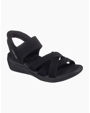 Skechers Arya Cooling Off Sandals - Black
