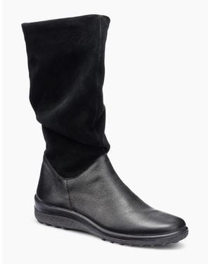 Hotter Mystery Slouch Boots - Black
