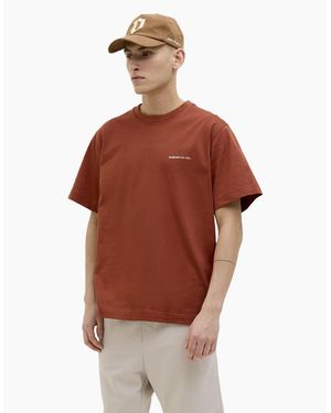 Jack & Jones Paros Easter Sketch Short Sleeve T-Shirt - Red