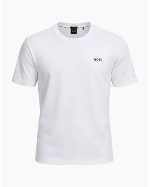 BOSS Boss Crew Neck Tee T-Shirt - White