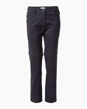 Craghoppers Ladies Kiwi Pro Ii Convertible Trousers - Blue