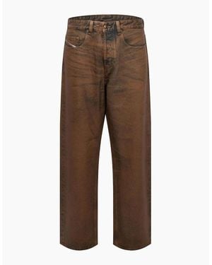 DIESEL 2001 D Macro Wide Leg Jeans - Brown