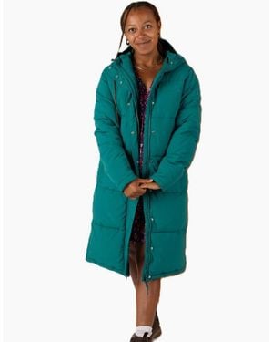 Saltrock Tahoe Longline Padded Jacket - Green