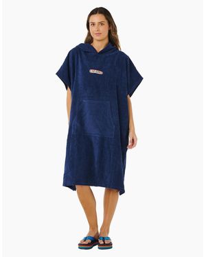 Rip Curl Rip Curl Icon Hooded Towel Poncho - Blue