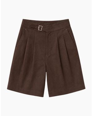 No Emotions The Elle Shorts - Brown