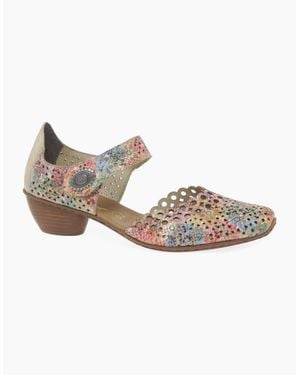 Rieker Pia Open Court Shoes - Brown