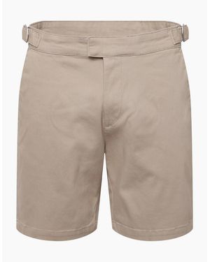 Duck and Cover Everett Chino Shorts - Natural