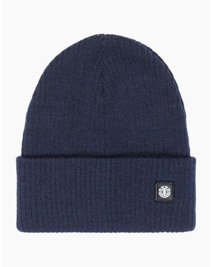 Element Mid Icon Rib Beanie - Blue