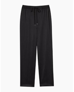 Ted Baker Natori Satin Slim Taper Jogger - Black