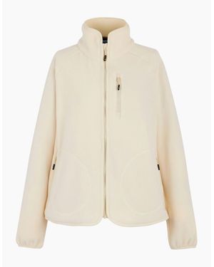 Regatta Ladies Frankie Full Zip Fleece Jacket - Natural