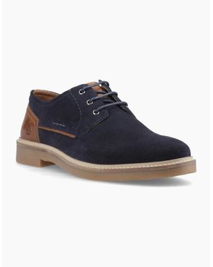 Hush Puppies Guy Lace Up Shoes - Blue