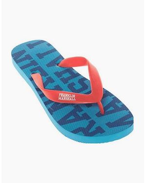 Franklin & Marshall Ua985 Atlantic Flip Flop - Blue