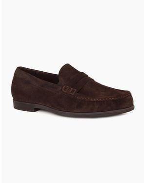 Paul Green Juliette Penny Loafers - Brown