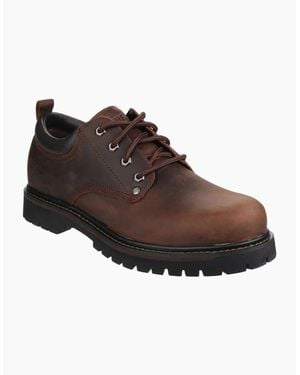 Skechers Tom Cats Lace Up Shoes - Brown