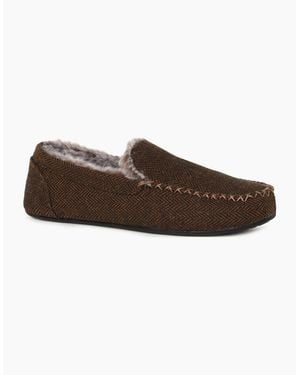 Goodyear Hendrix Full Slippers - Brown