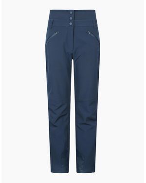 Mountain Warehouse Ladies Avalanche Recco High Waist Ski Trousers - Blue