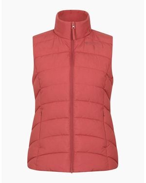 Mountain Warehouse Ladies Opal Padded Gilet - Red