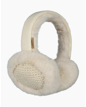 Barts Bigwit Faux Fur Earmuffs - White