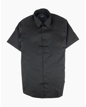 Armani Jeans Logo Italian Fabric/Shirt - Black