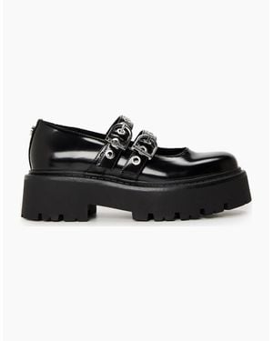 Steve Madden Overt Heeled Mules - Black