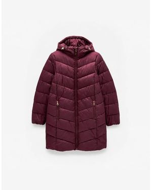 Joules Moorsdale Puffer Jackets Port - Red
