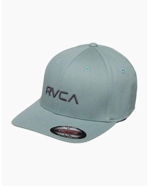 RVCA Flex Fit Baseball Cap - Blue