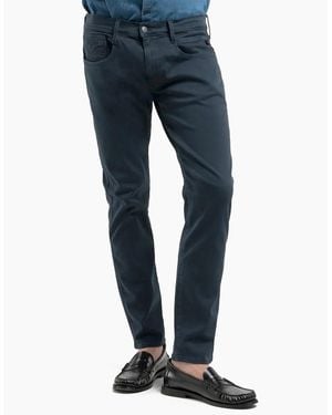 Replay Hyperflex Anbass Colour Edition Slim Tapered Jeans - Blue